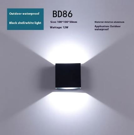 Modern Waterproof LED Wall Light