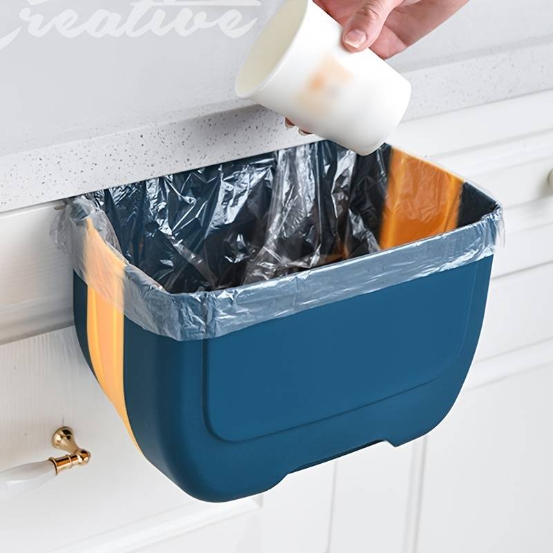Cabinet-Mounted Kitchen Trash Bin