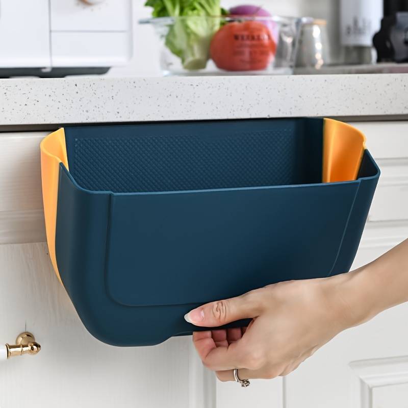 Cabinet-Mounted Kitchen Trash Bin