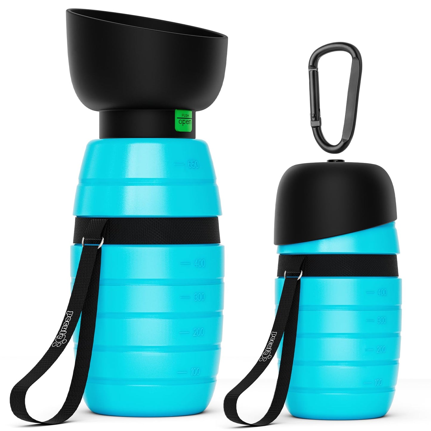 Portable Dog Water Bottle for Walks & Travel