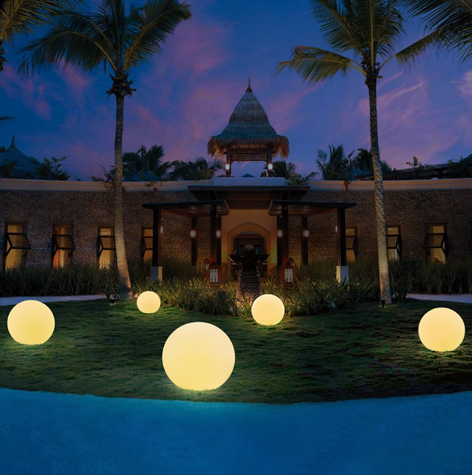 LED Luminous Ball Outdoor Lights