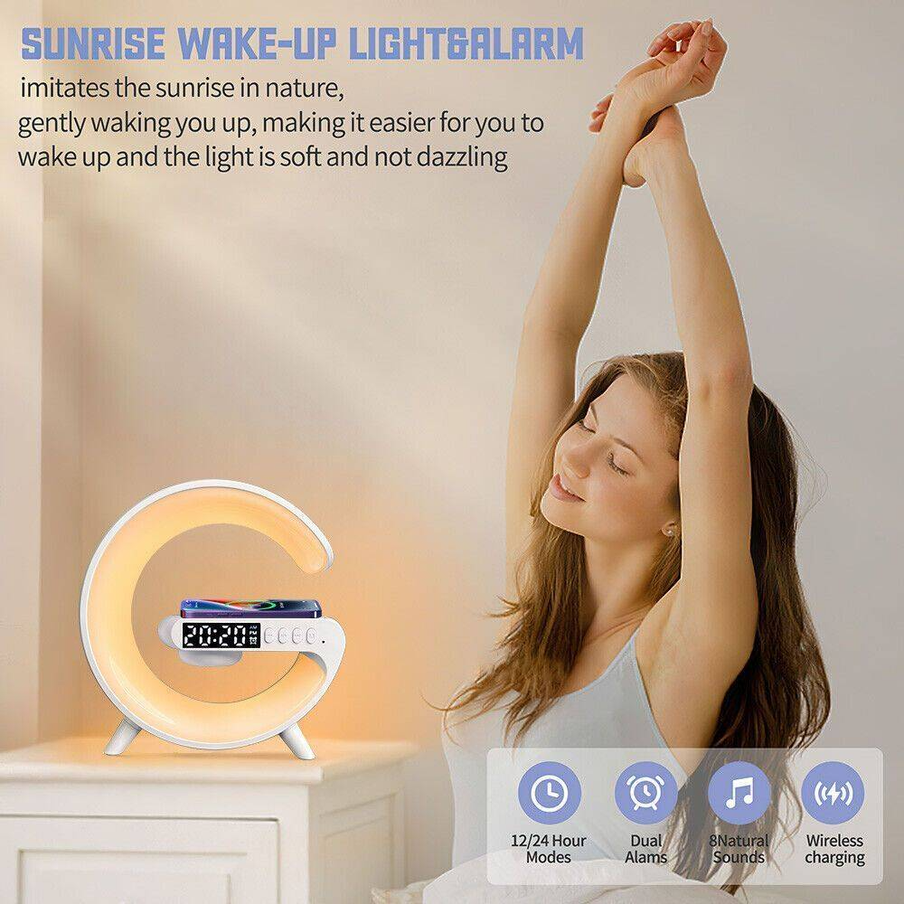 Smart G Lamp Wireless Charger & Bluetooth Speaker