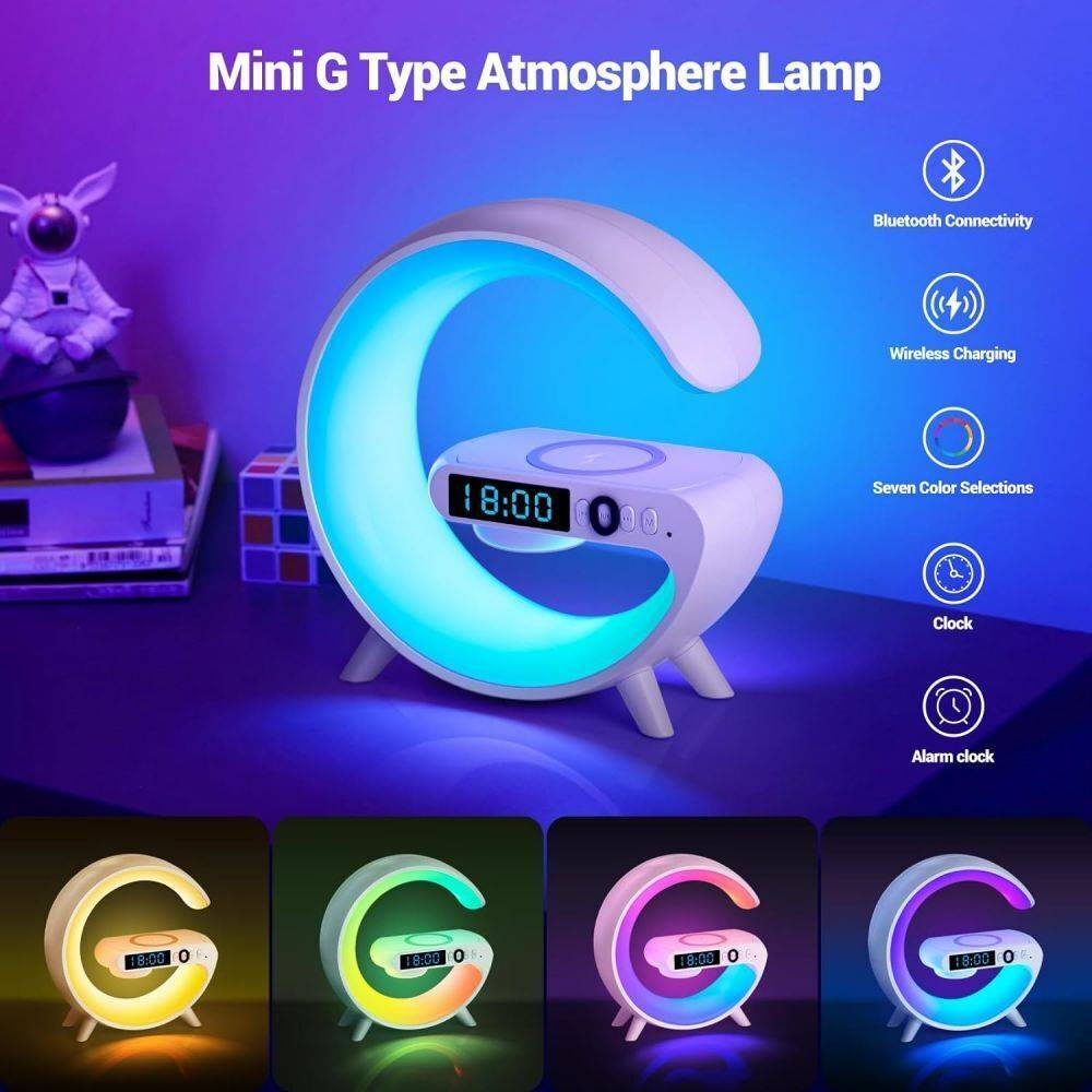 Smart G Lamp Wireless Charger & Bluetooth Speaker