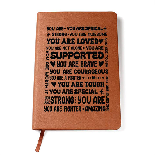 You Are a Fighter – Leather Journal