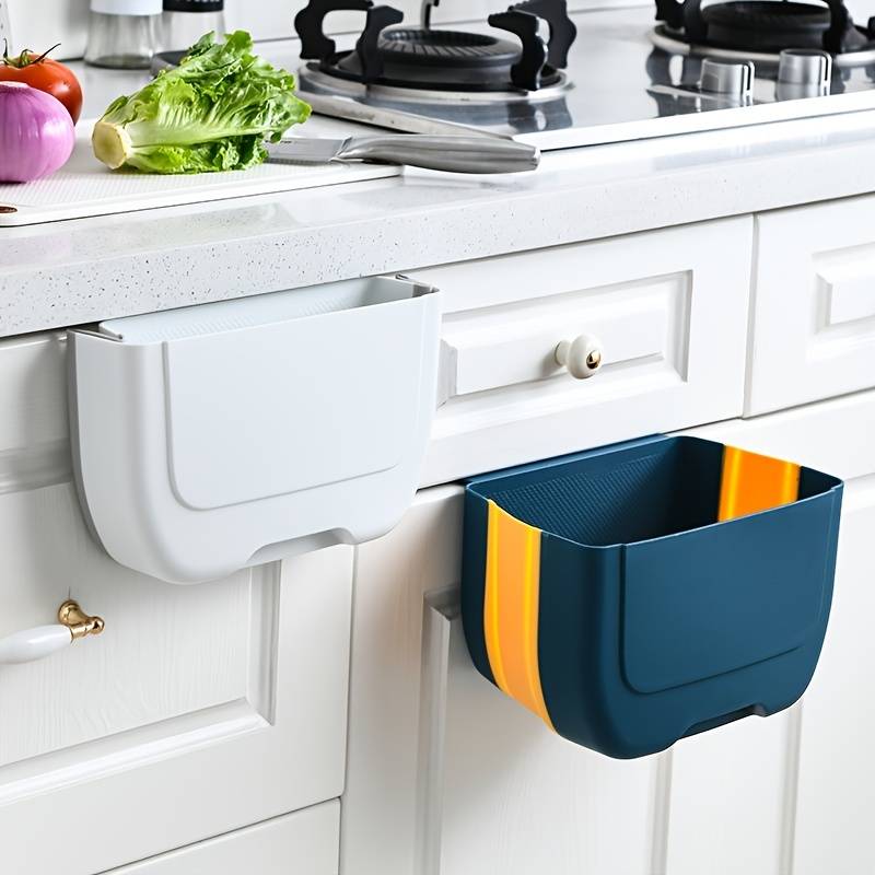 Cabinet-Mounted Kitchen Trash Bin