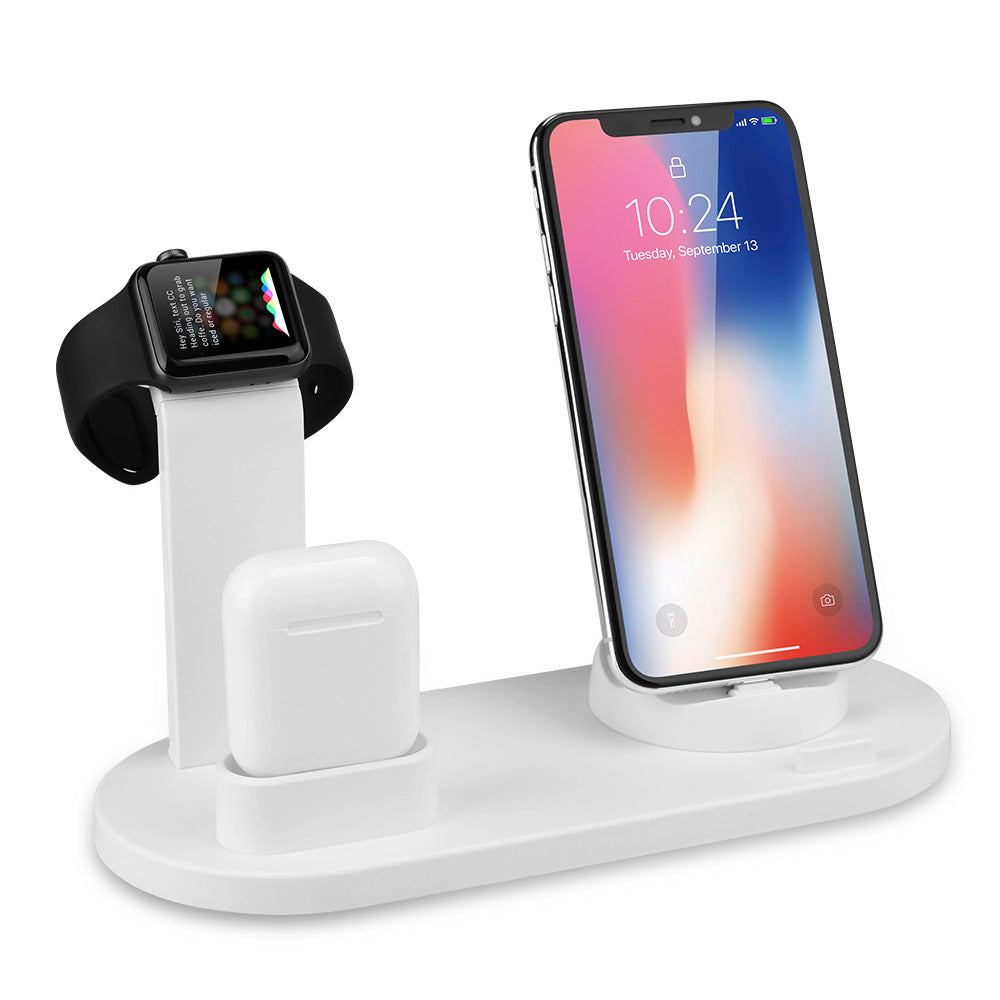 Sleek 3-in-1 Wireless Charging Station