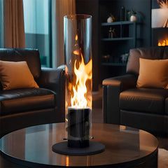 17''H Clean-Burning Bio Ethanol Ventless Fireplace